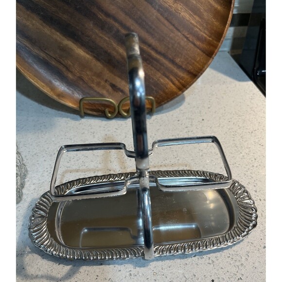 Vintage Mayell Cruet Set “classic”.  Chromium Plate 3 Piece Set.  RARE FIND - Picture 4 of 10